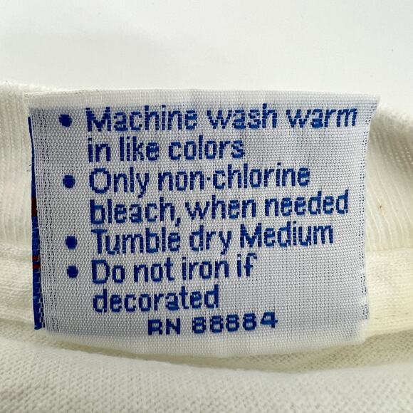 VTG 1997 Chase Corporate Challenge Finisher T Shirt Rainbow Double Graphic XL - Picture 7 of 8